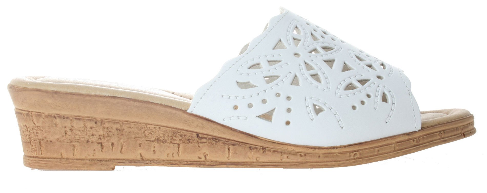 Women's ESTELLA Fashion Wedge Slide Sandals - Comfortable Spring & Summer Casual Shoes for Beach, Vacation & Everyday Wear