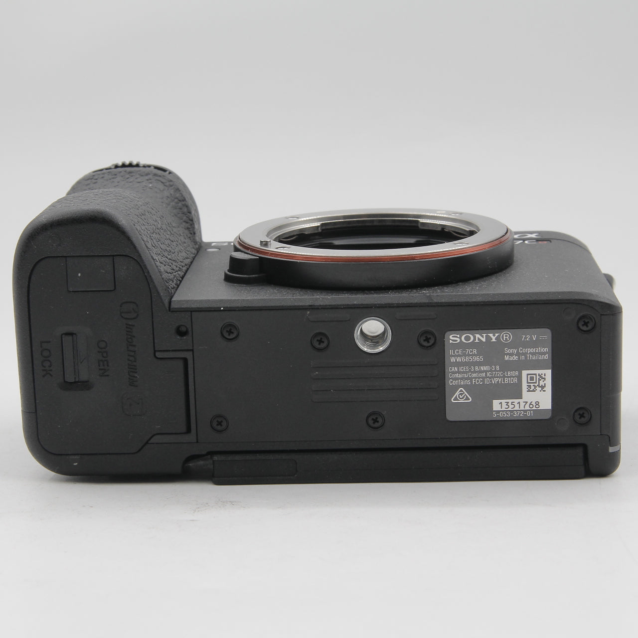 Sony Alpha a7CR Mirrorless Digital Camera (Body Only, Black) - Open Box Excellent Condition | Professional Photography, Vlogging & Travel