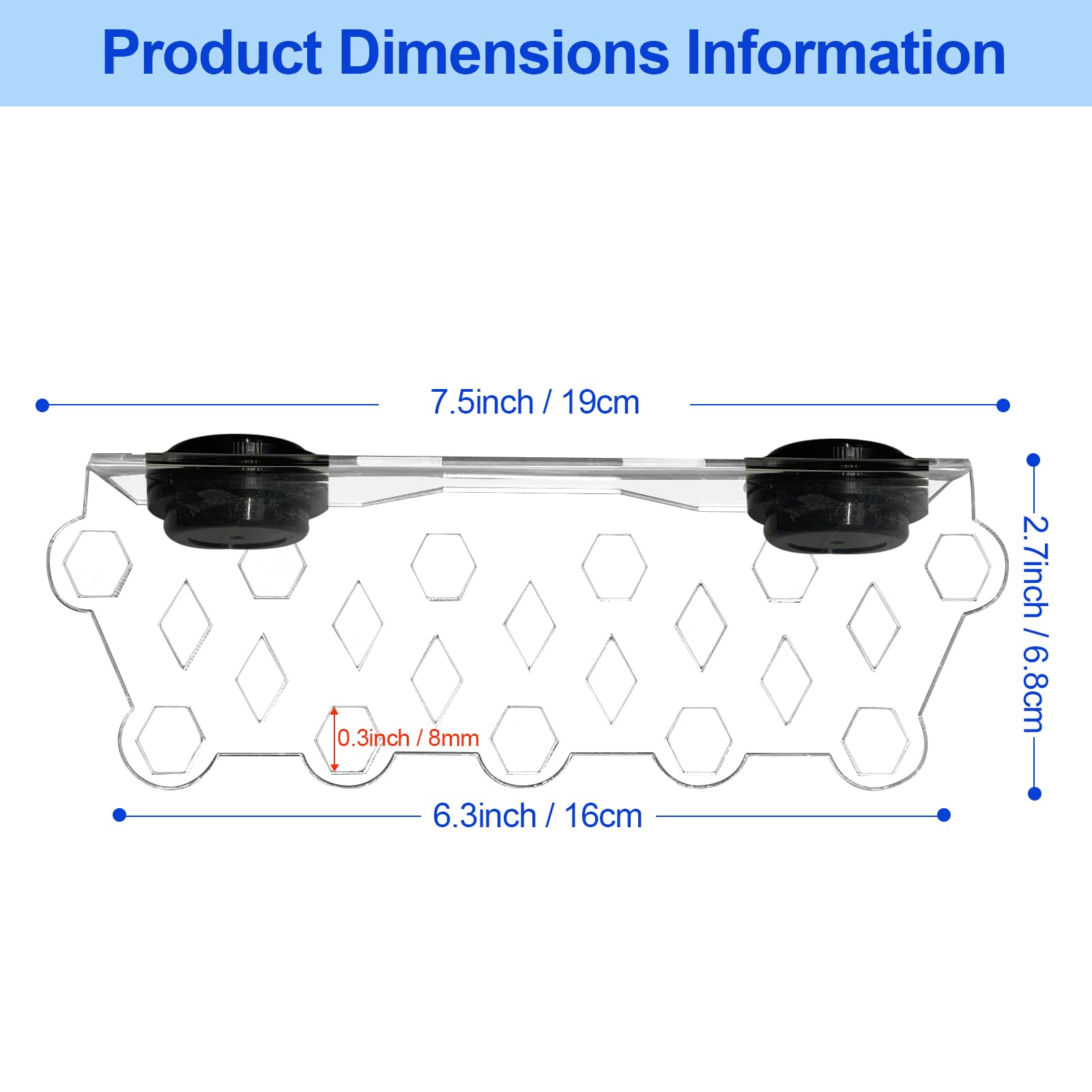 Aquarium Coral Frag Rack Magnetic Holder - 11 Coral Plug Reef Magnets for Saltwater Tanks | Perfect for Coral Propagation, Frag Displays & Reef Aquarium Maintenance