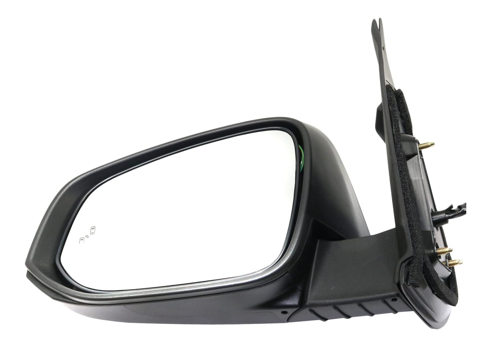 2016-2021 Toyota Tacoma Driver Side Heated Power Glass Mirror with Blind Spot Detection & Built-in Signal Light - Perfect for Winter Driving & Enhanced Safety