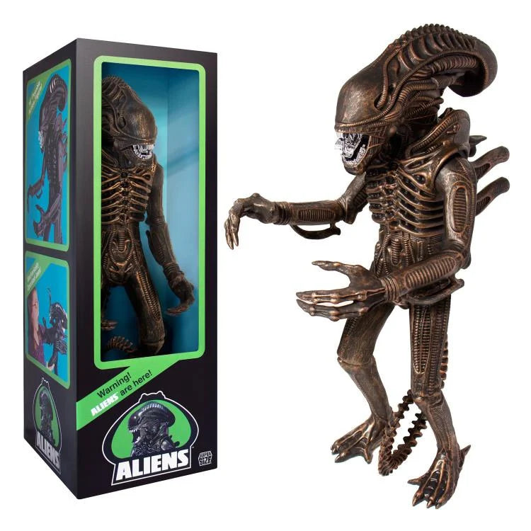 Alien Warrior 18 Classic Action Figure Toy - Bronze Collectible Edition | Perfect for Sci-Fi Collections, Movie-Themed Displays & Gift Giving