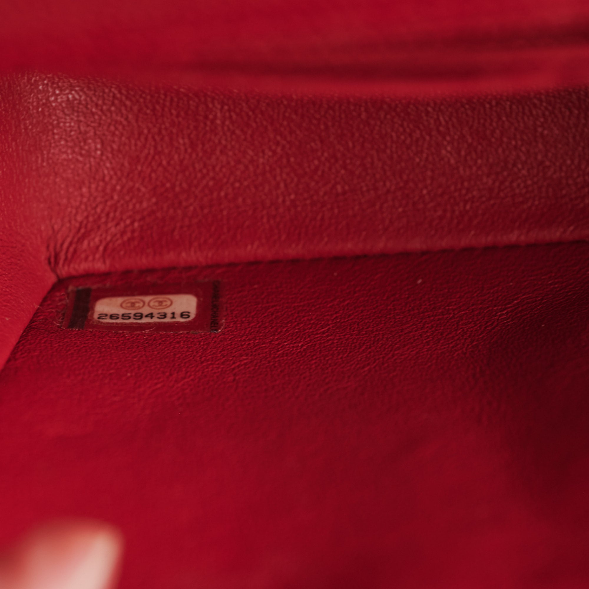 Chanel 18B Chevron Rectangular Mini Bag in Red - Luxury Crossbody Purse for Women, Perfect for Parties & Evening Events