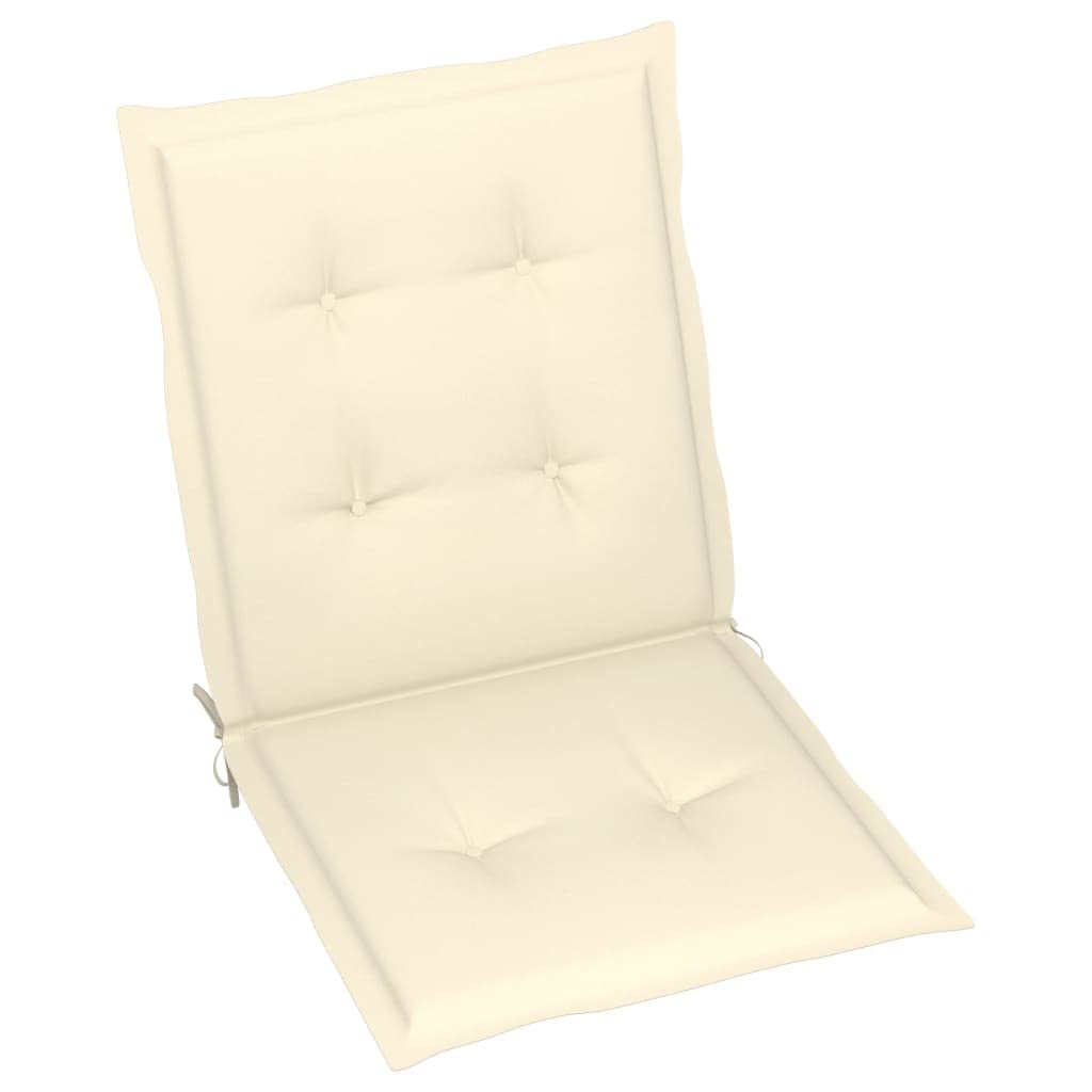 Premium Outdoor Garden Chair Cushions Set of 6 - Waterproof Gray Patio Seat Cushions 39.4