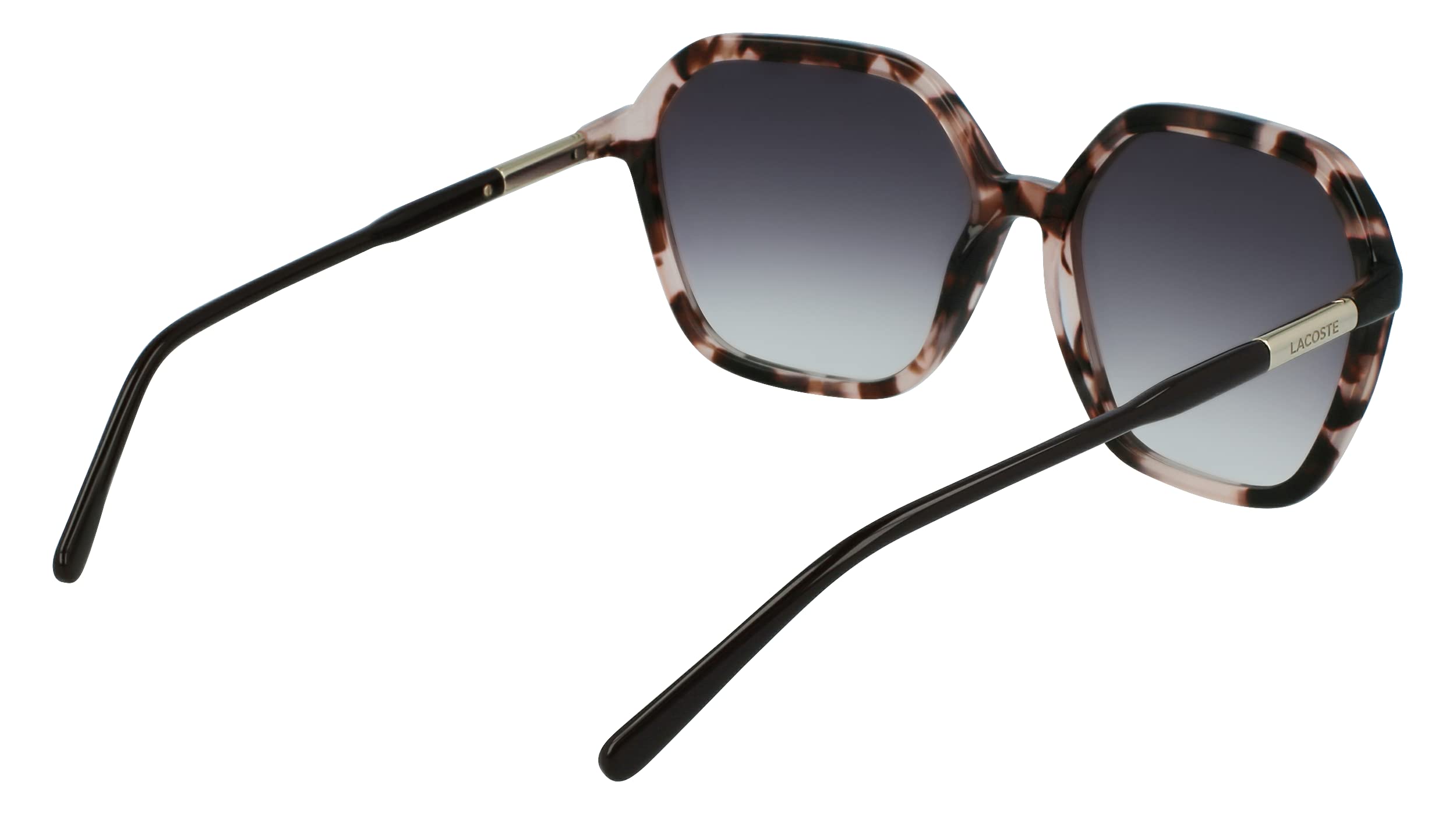 Lacoste Women's L962s Square Sunglasses - UV Protection Polarized Fashion Sunglasses for Women - Perfect for Driving, Beach & Outdoor Activities