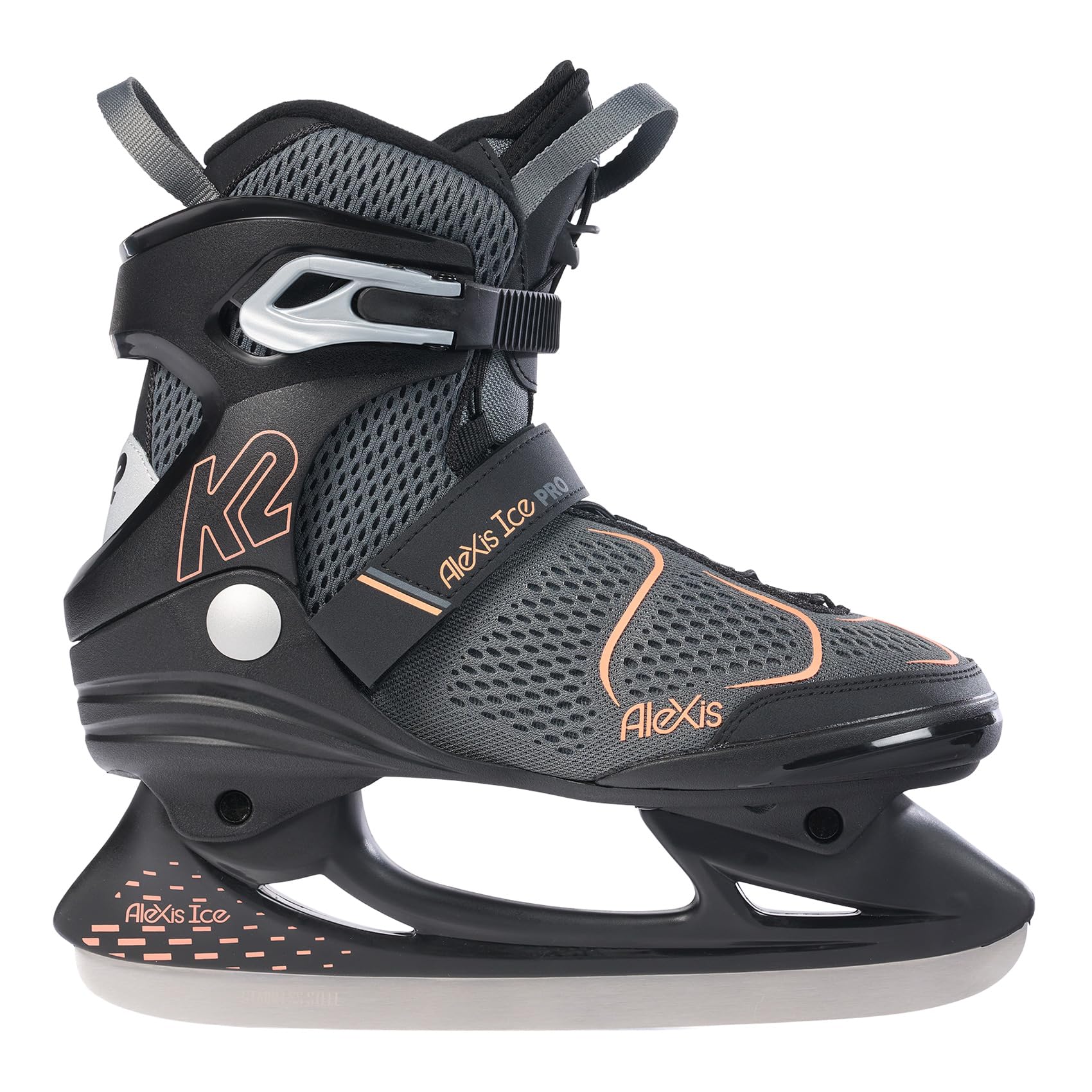 K2 Alexis Ice Pro Women's Figure Skates - Premium Performance Ice Skating Boots for Comfort & Support - Perfect for Recreational Skating, Training & Ice Shows