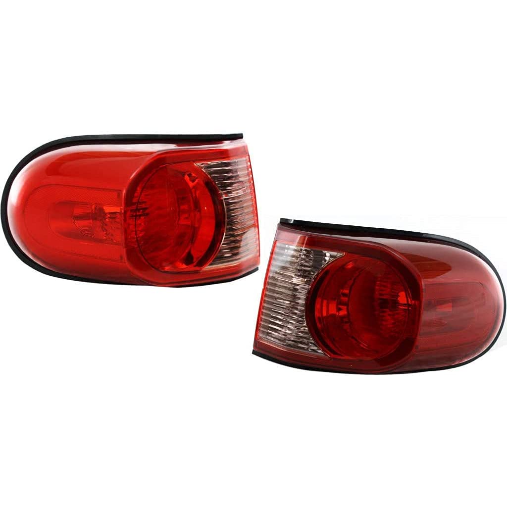 2007-2011 Toyota FJ Cruiser Replacement Rear Tail Lights Assembly - Driver & Passenger Side (TO2800169 TO2801169 | 81561-35300 81551-35340) - Perfect for Off-Roading & Night Driving Safety