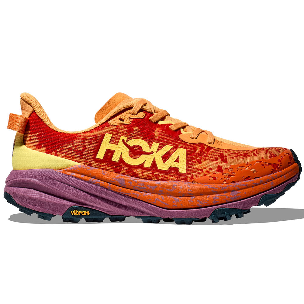 HOKA ONE ONE Speedgoat 6 Trail Running Shoes for Men - Lightweight & Cushioned Hiking Boots for Outdoor Adventures