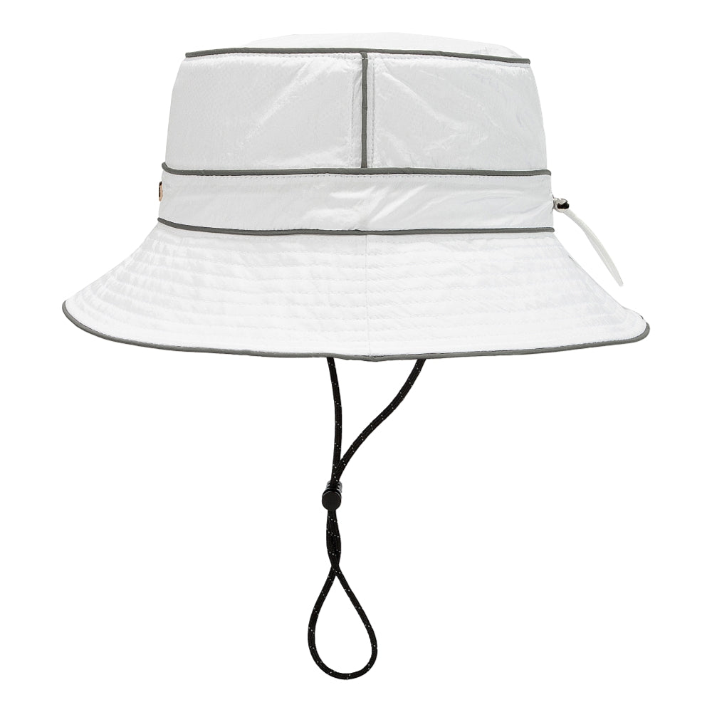 FORKICKS Waterproof Bucket Hat for Men & Women - UPF 50+ Sun Protection, Lightweight & Breathable White Outdoor Hat for Hiking, Fishing, Beach & Summer Activities
