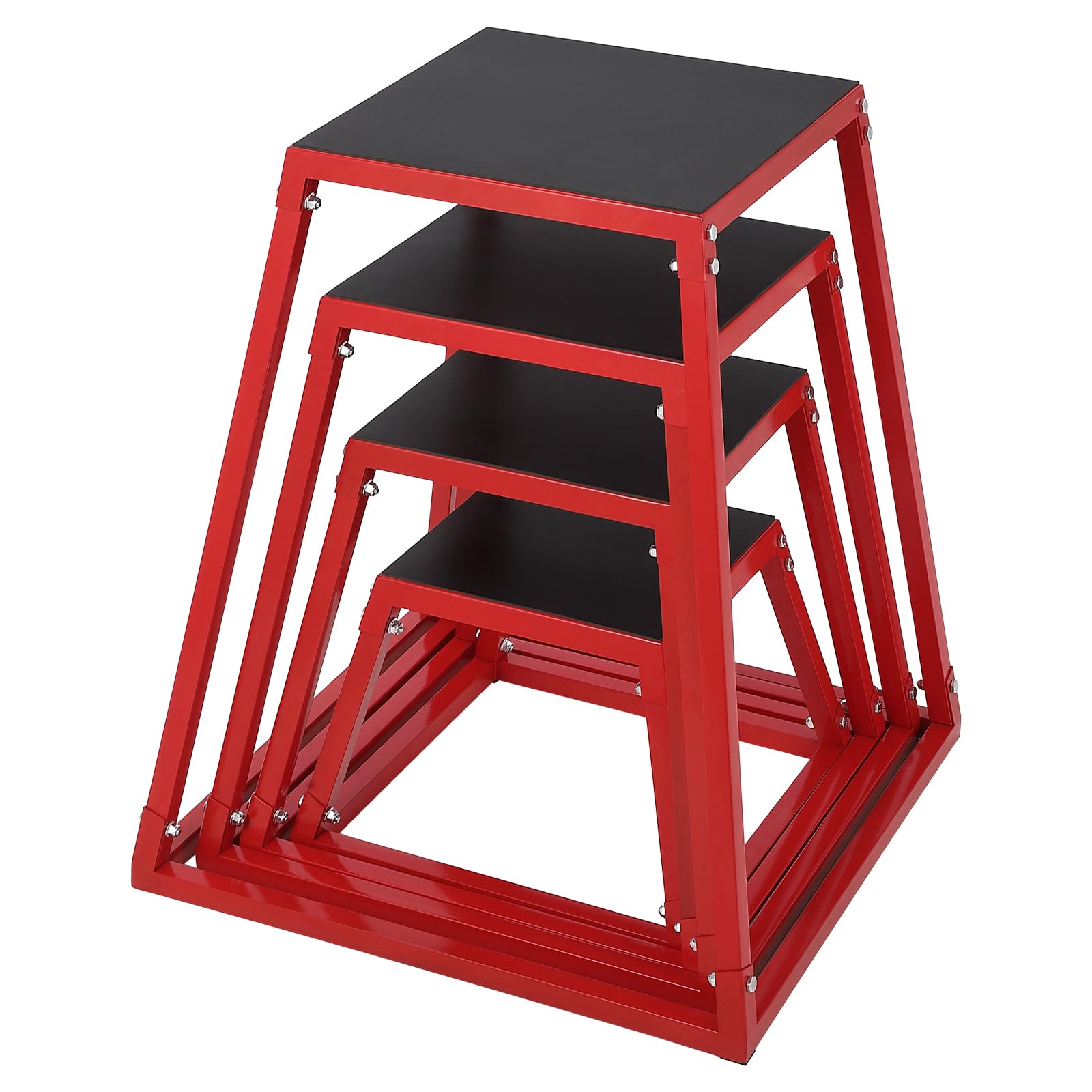 Heavy-Duty Steel Plyometric Jump Box - 12