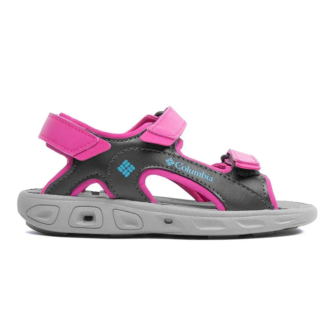Columbia Little Kids' Techsun™ 3 Strap Sandals - Comfortable Waterproof Beach Shoes for Boys & Girls - Perfect for Summer Play, Pool Days & Outdoor Adventures
