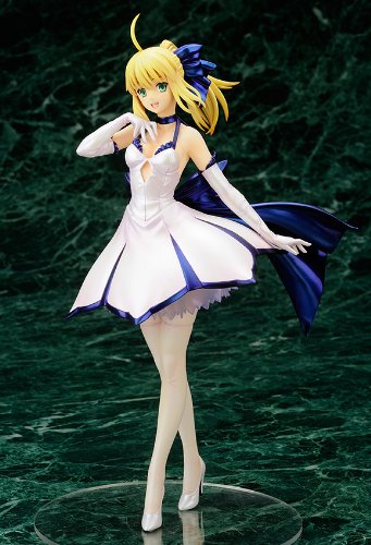 Fate/stay Night Saber 1:7 Scale PVC Figure - Dress Code Version Anime Collectible Statue for Display & Home Decor | Perfect for Anime Fans, Gift for Otaku, Game Room & Office Decoration