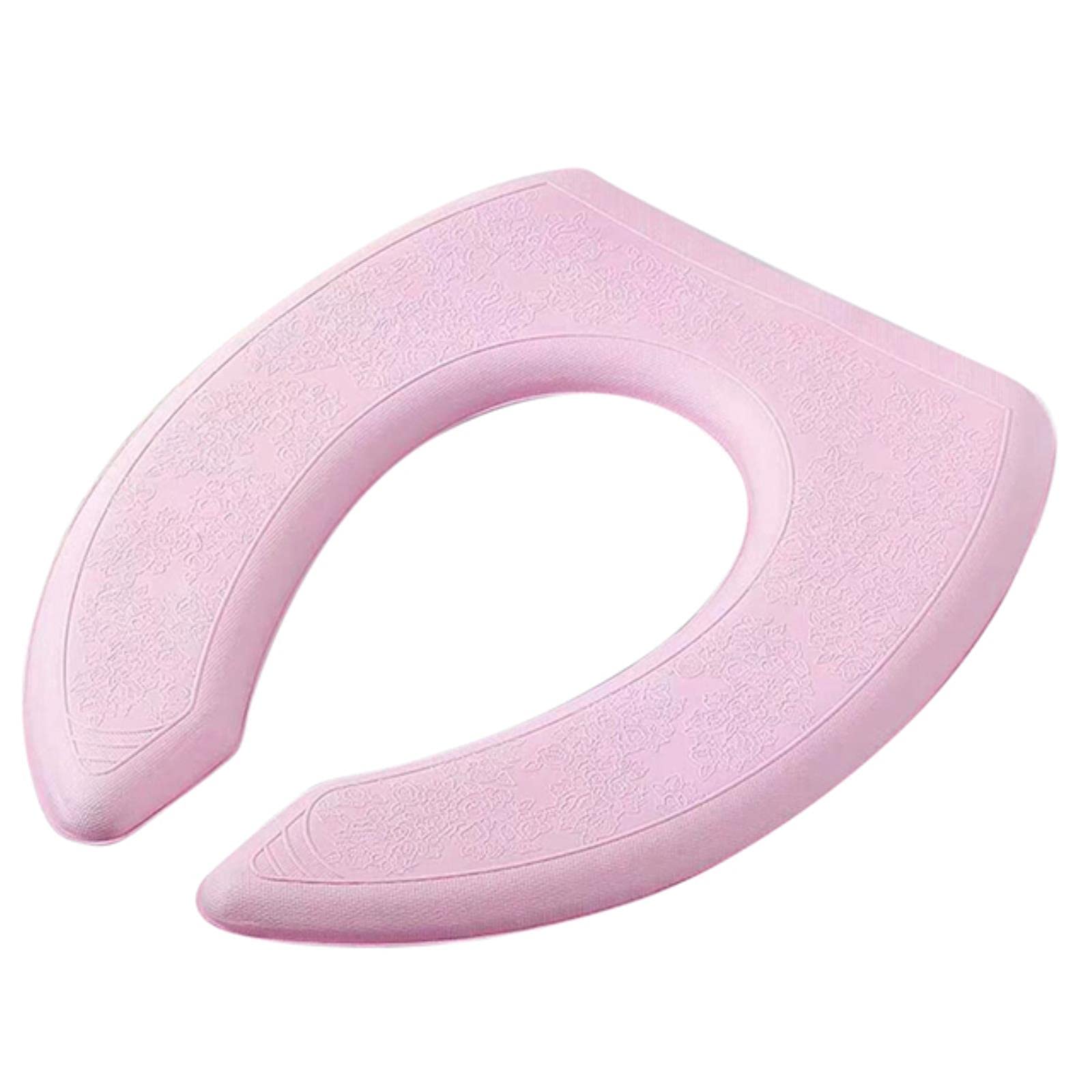 Waterproof Soft Toilet Seat Cover - Washable O-Shaped Bathroom Cushion Mat Pad for Bidet & Standard Toilets | Comfortable & Hygienic Solution for Home, RV, and Public Restrooms
