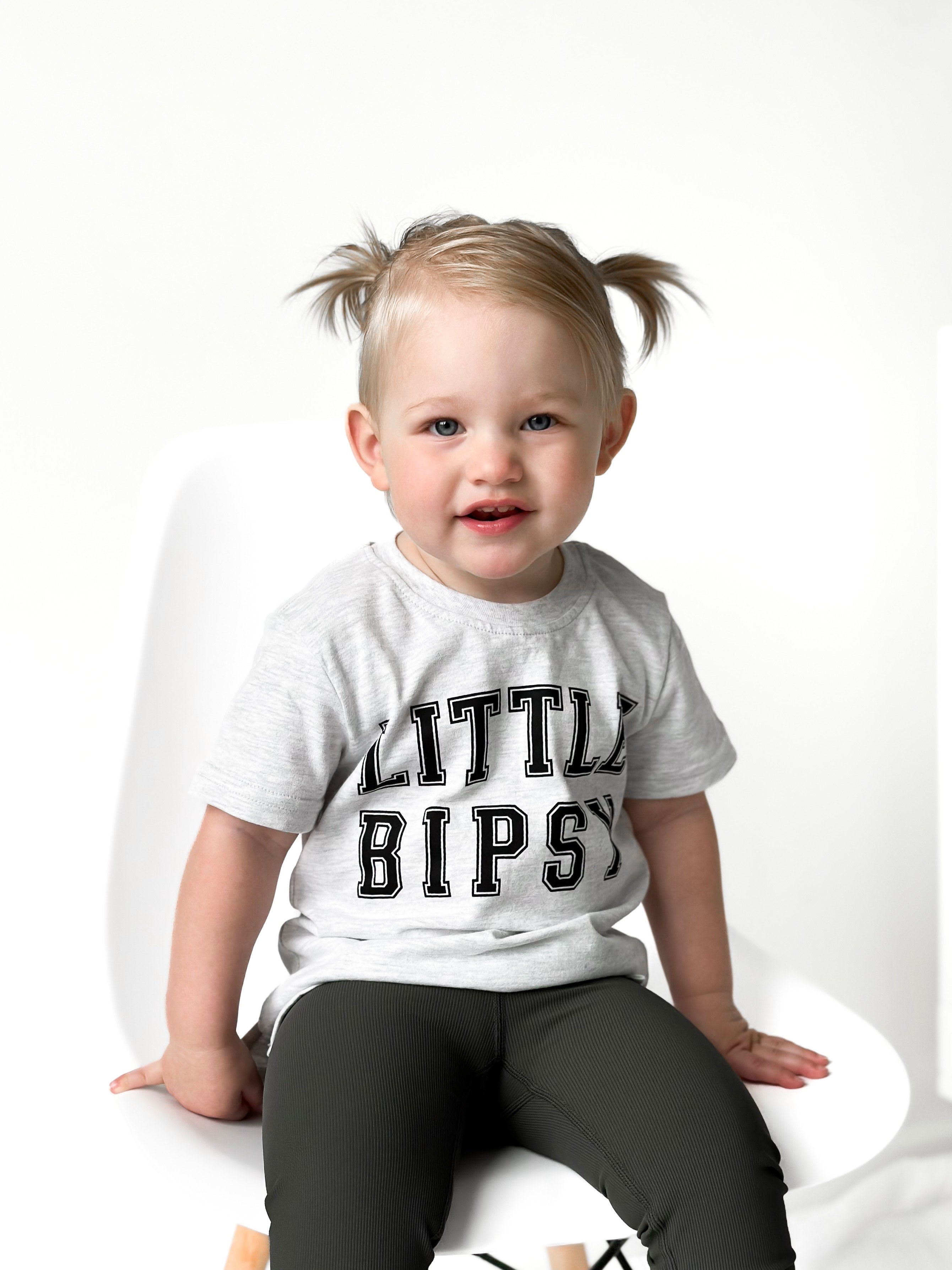 LB Collegiate T-Shirt for Men & Women - Soft Cotton Grey Tee - Casual Wear for College, Street Style & Everyday Outfits