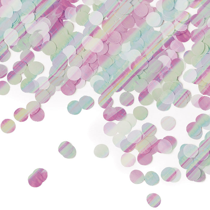 12-Piece Bulk Iridescent Party Confetti - Shimmering Metallic Confetti for Weddings, Birthdays & Celebrations - Perfect for Party Decorations, Photo Backdrops & Event Styling