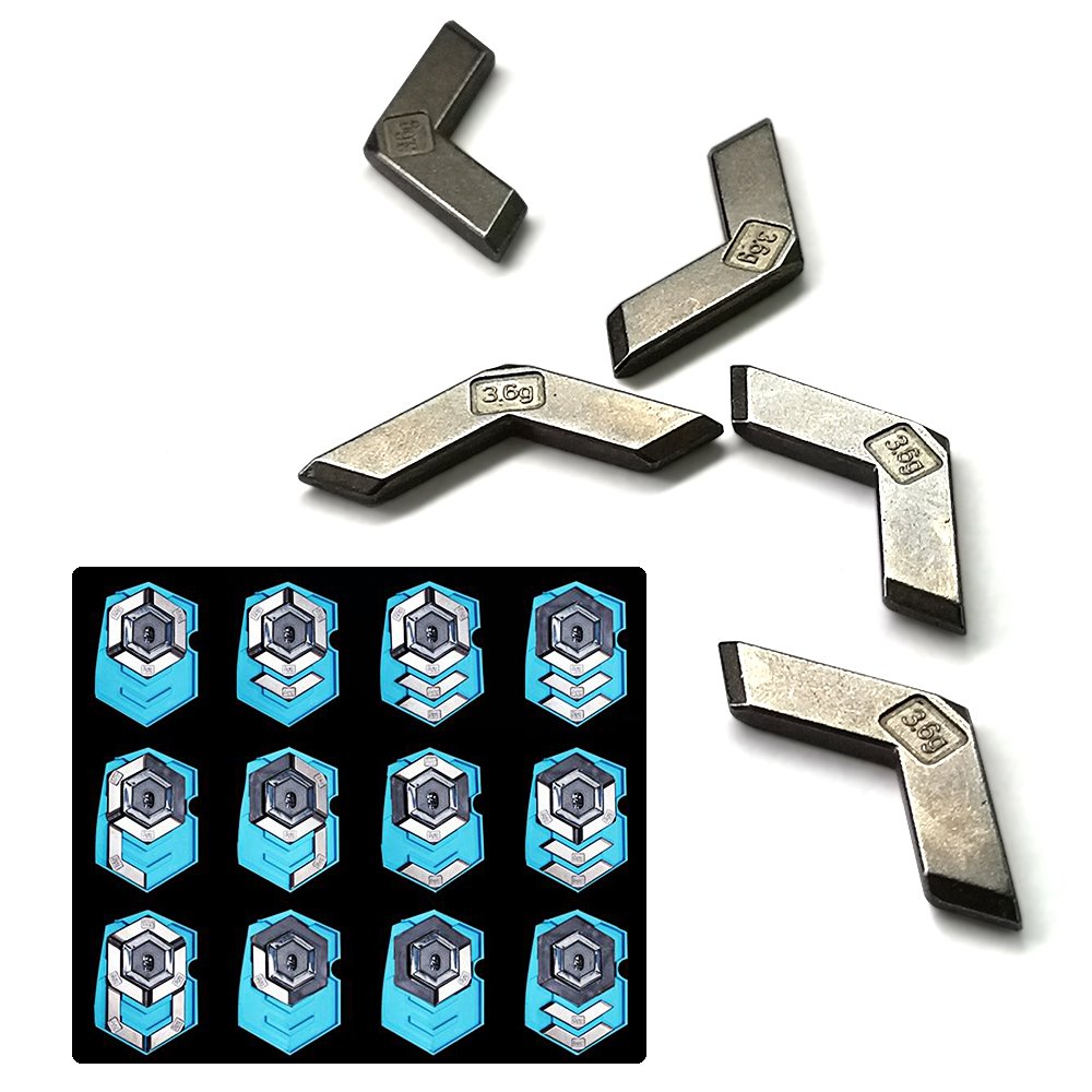 Logitech G502 Proteus Core Gaming Mouse Replacement Tuning Weights - Precision Balance Adjustments for Enhanced Gaming Performance | Perfect for FPS, MMO & Esports Gaming