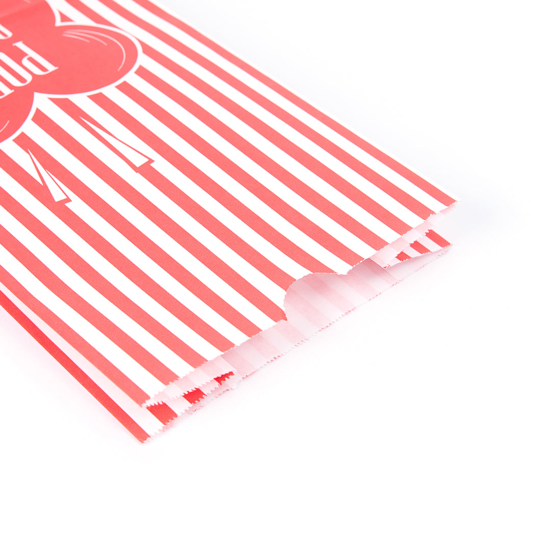 Premium 1 oz Red Paper Popcorn Bags (4.25