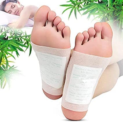 **FI FIDROXIMPERIA Detox Foot Patches - 20 Pack for Stress Relief & Better Sleep | Natural Toxin Removal & Body Cleansing | Pain-Free Foot Pads for Relaxation & Wellness (2 Packs of 10) – Perfect for Nighttime Use & Post-Workout Recovery**