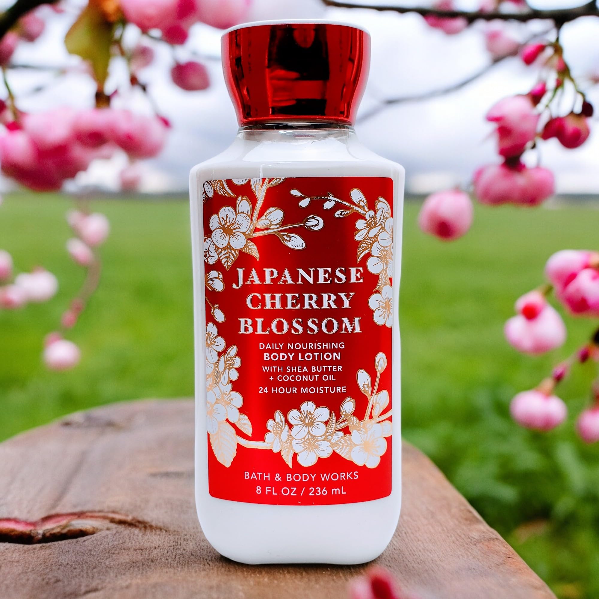 Bath & Body Works Japanese Cherry Blossom Gift Set - 10 oz Shower Gel, 8 oz Fragrance Mist & 8 oz Body Lotion | Floral Scented Bath & Body Care for Women, Perfect for Gifts, Self-Care & Relaxation