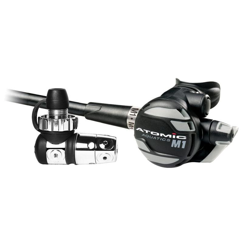 Atomic Aquatics M1 Scuba Diving Regulator - Premium First Stage & Second Stage for Professional Divers - Perfect for Deep Sea Diving and Underwater Exploration