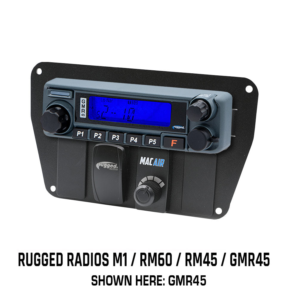 Multi Mount Insert & Standalone Mount for Rugged Radios with Rocker Switches - Perfect for Emergency Services, Outdoor Adventures & Industrial Use