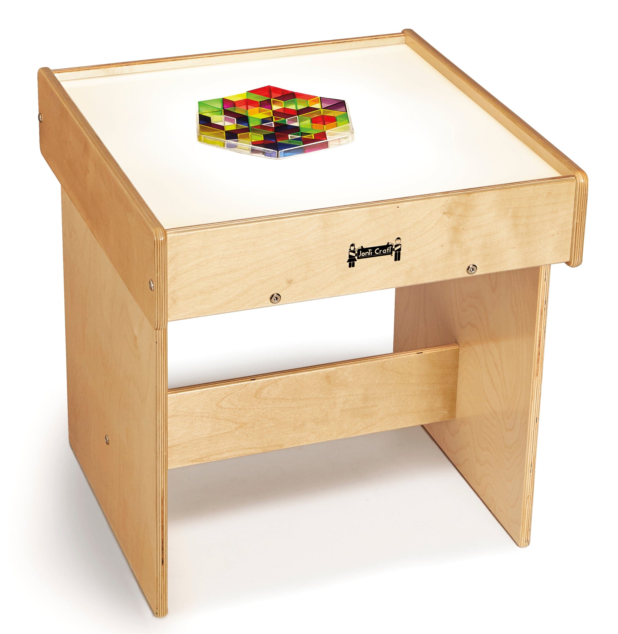 Jonti Craft Light Box Table - Kids Art & Learning Activity Table for Tracing, Drawing & Sensory Play - Perfect for Preschool, Classroom & Homeschool Use