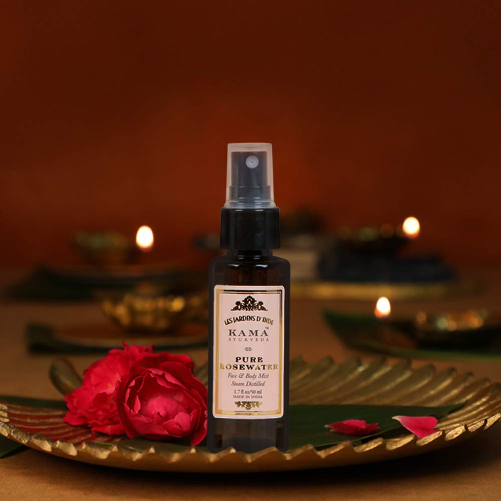 Kama Ayurveda Rejuvenating & Brightening Night Cream with Pure Rose Water - Natural Ayurvedic Skincare for Glowing Skin | Perfect for Nighttime Hydration & Anti-Aging Routine