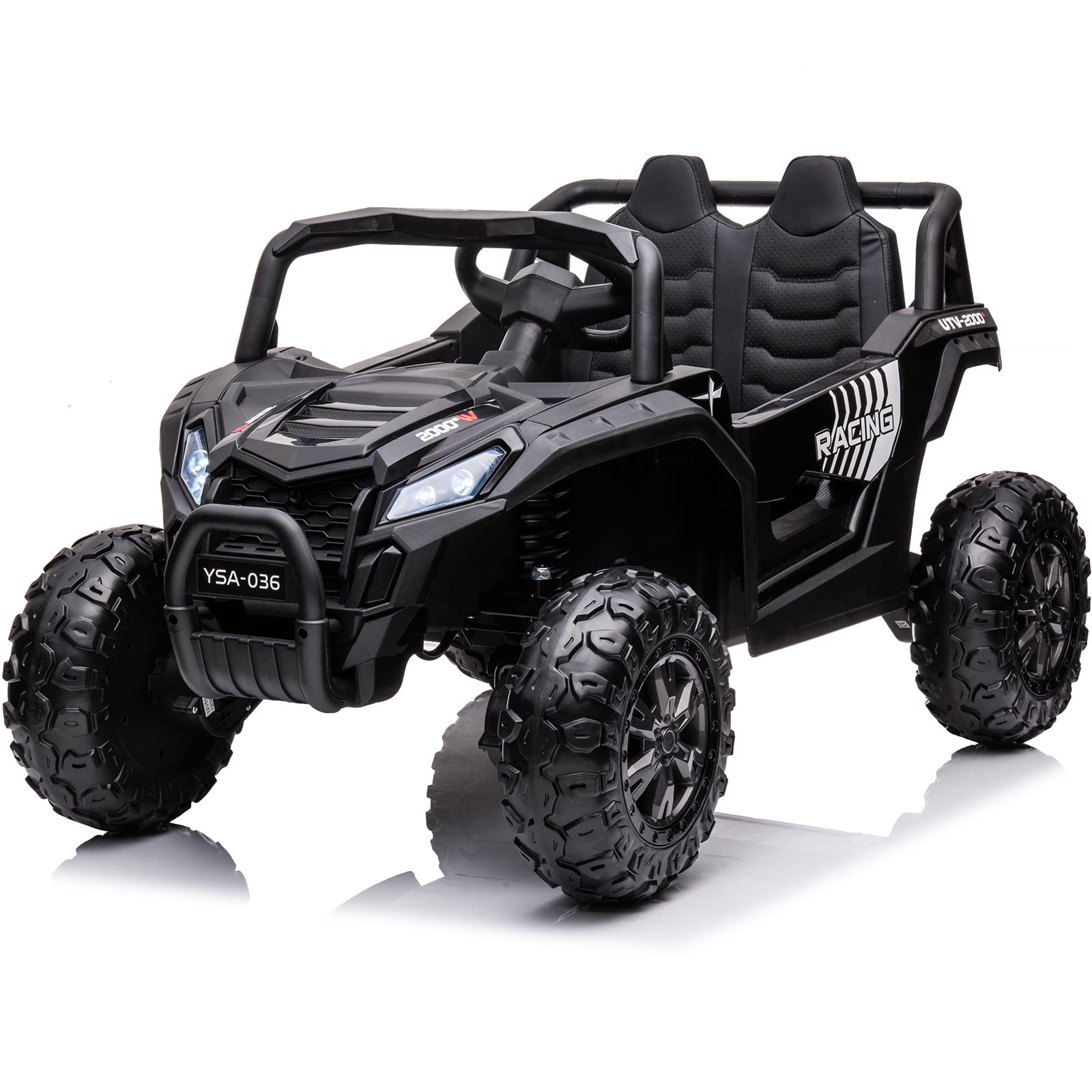 12V Remote Control Ride On Car for Kids - 4x4 Off-Road Electric Truck with EVA Rubber Tires | Battery-Powered UTV Buggy Toy for Big Kids | Perfect for Outdoor Play, Backyard Adventures & Birthday Gifts