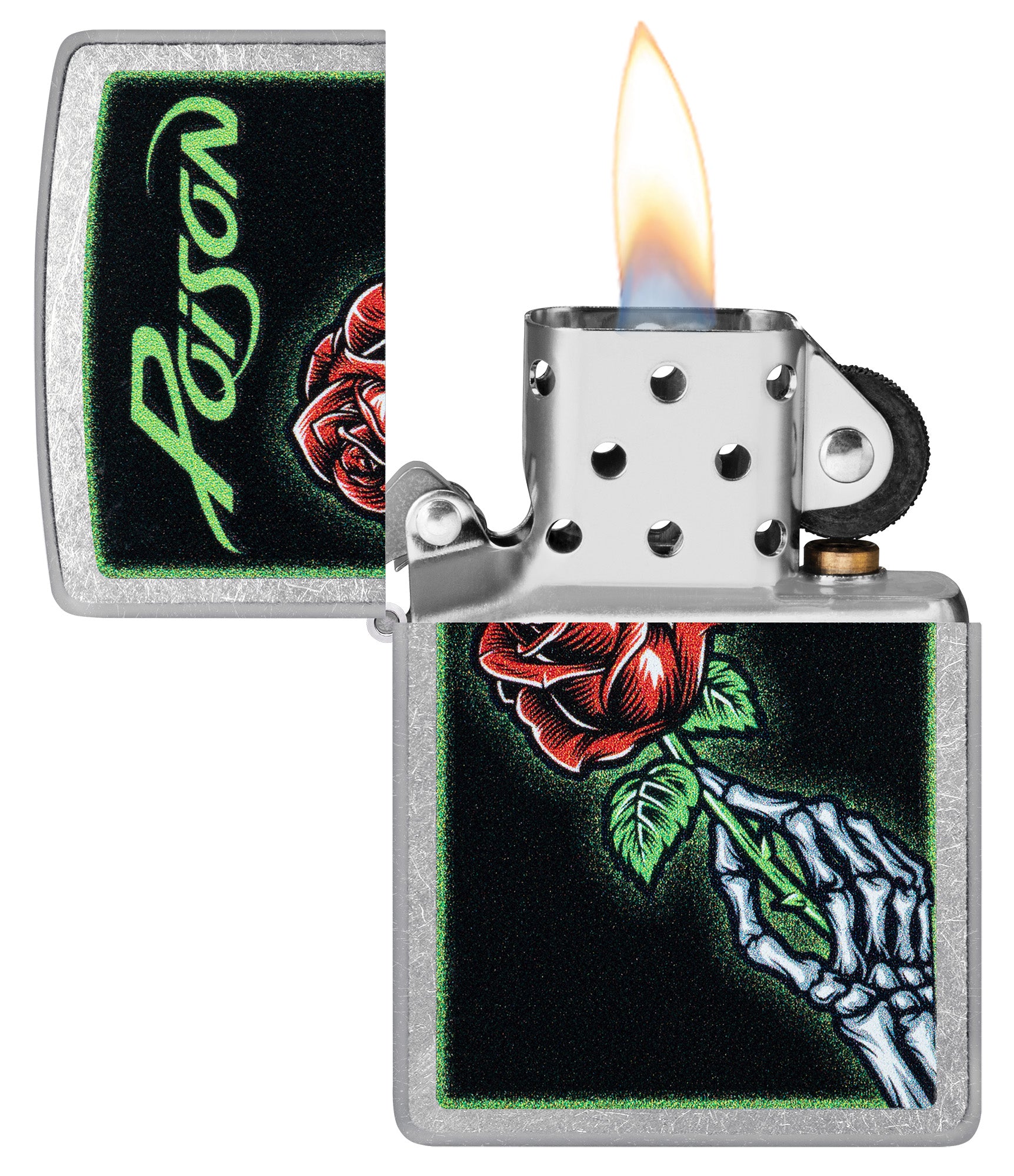 Poison Vibrant Rose Street Chrome - Stylish & Durable Car Accessories for Urban Driving & Customization