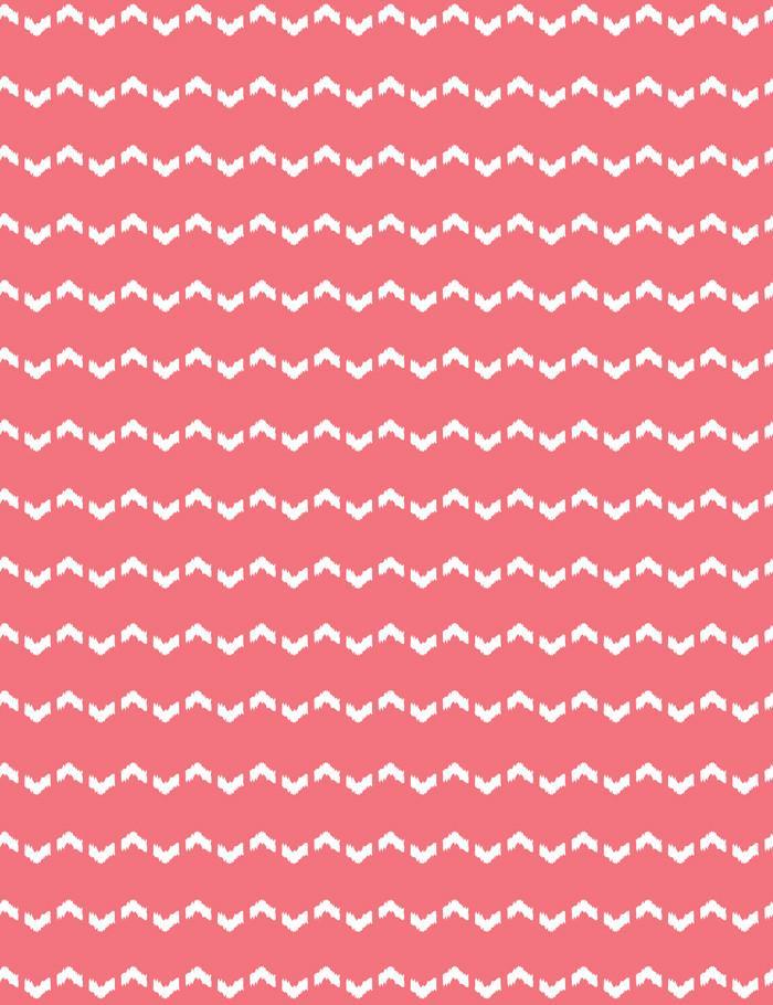 Fes Zag Flamingo Wallpaper by Wallshoppe - Tropical Pink Flamingo Peel and Stick Wallpaper for Bedroom, Bathroom & Nursery Decor
