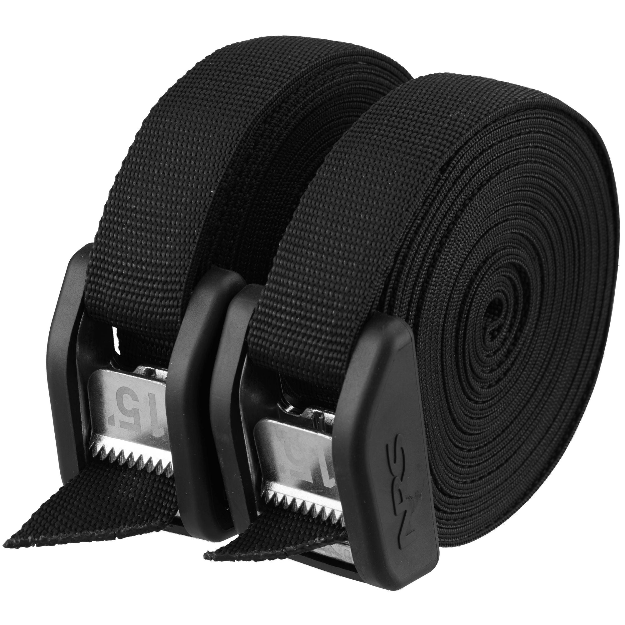 NRS 1 HD Heavy-Duty Buckle Bumper Load Straps (Pair) - Secure Cargo for Boats, Trailers & Trucks - Durable Tie-Down Straps for Outdoor Adventures