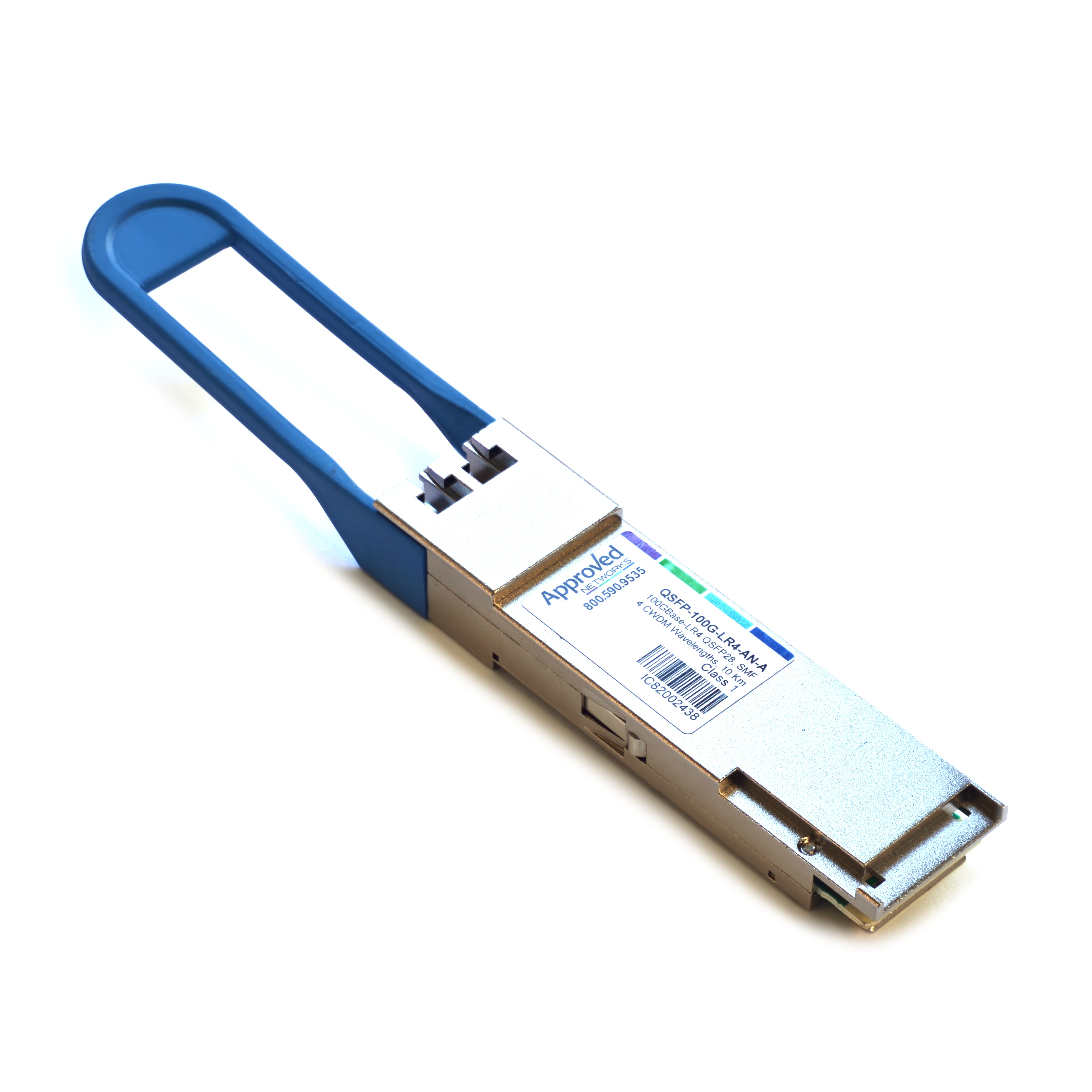 Approved Networks QSFP-100G-LR4 AN A 100GB QSFP28 Optical Transceiver Module - High-Speed Data Center & Cloud Computing Connectivity Solution