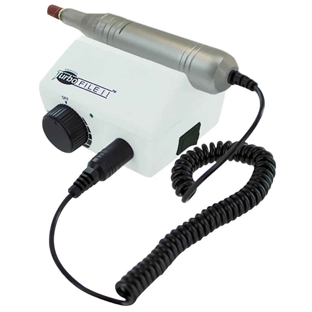 Medicool MED2191 Turbo File 2 Professional Electric Nail Drill System for Salon & Home Manicure Pedicure - Perfect for Nail Art, Acrylics & Gel Extensions
