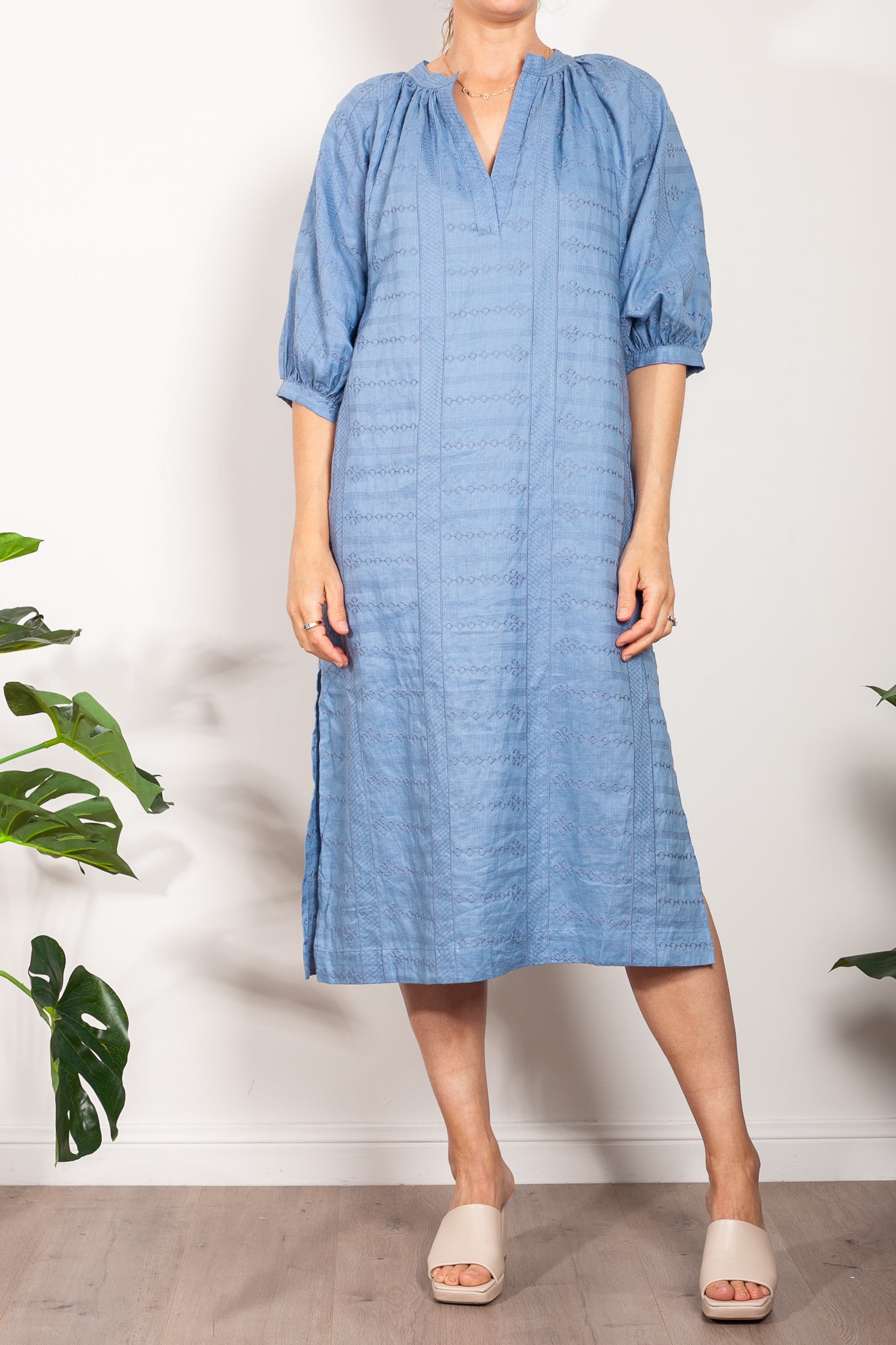 Zoe Kratzmann Motto Dress - Women's Floral Print Summer Dress with Puff Sleeves | Perfect for Beach Vacation, Date Night & Casual Outings