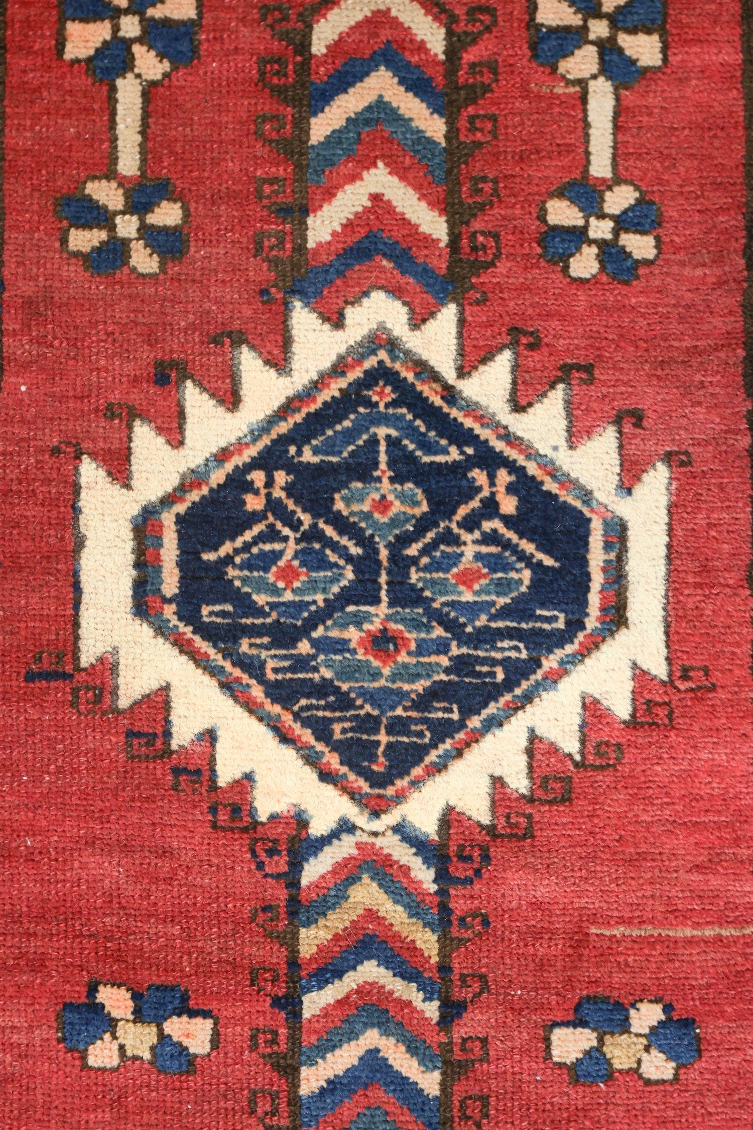 Handmade Antique Kurdish Tribal Rug - Traditional J69203 Oriental Wool Carpet for Living Room, Bedroom & Home Decor