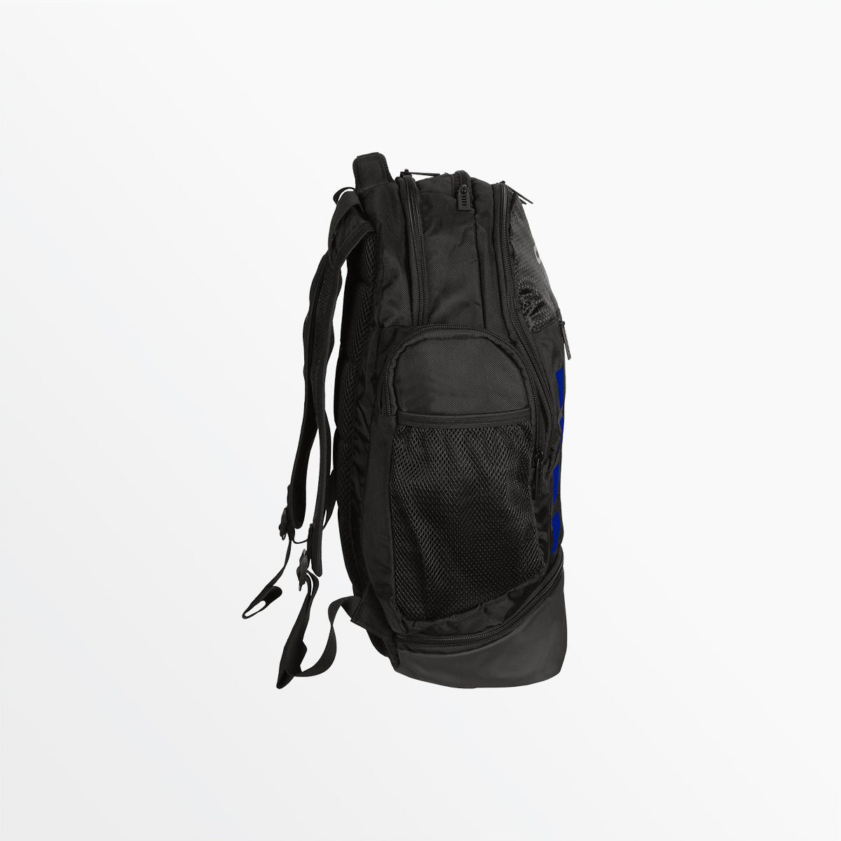 4 Cube Backpack for Travel & Hiking - Waterproof Black & Royal Blue Outdoor Daypack - Perfect for Camping, School & Commuting