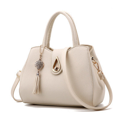 Luxury Designer Women's Handbag with Tassel - Top Handle & Shoulder Messenger Bag for Women - Elegant Fashion Accessory for Work, Travel & Evening Events
