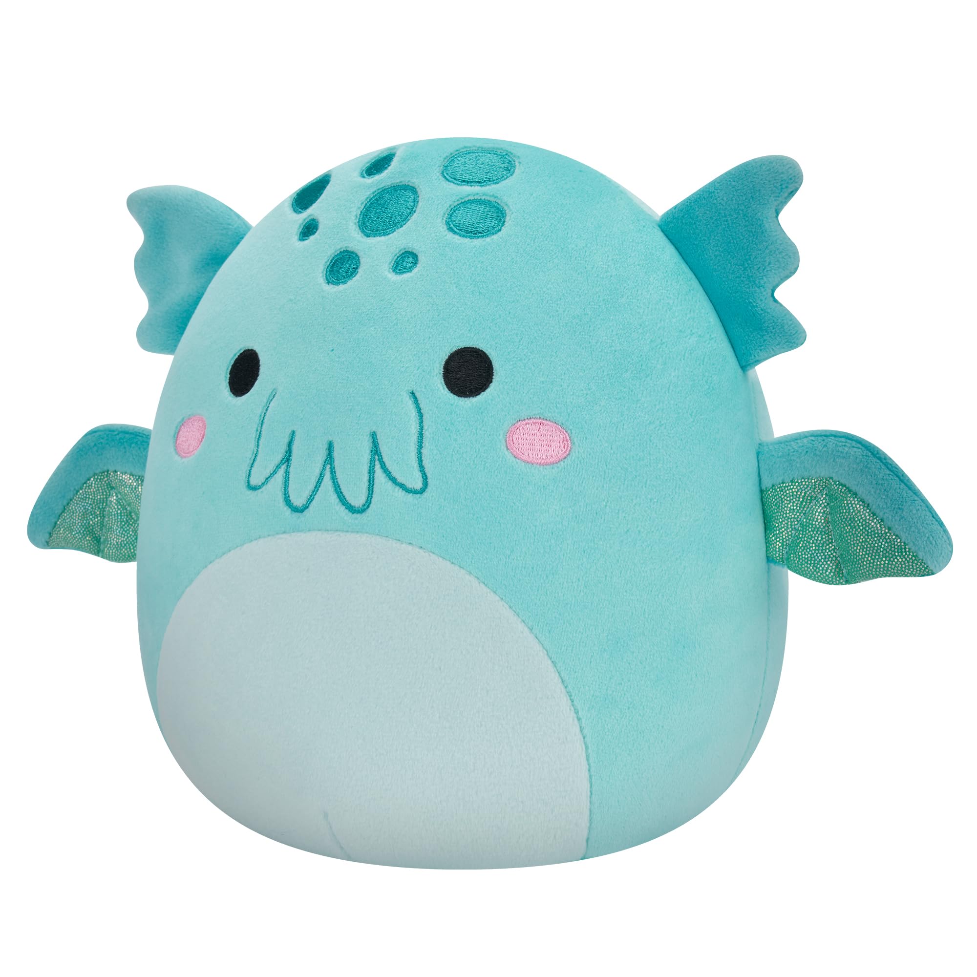 Squishmallows REI Cthulhu Plush Toy - 8 Inch Soft Stuffed Animal Figure for Kids & Collectors | Cute Cthulhu Squishy Pillow for Bedroom Decor, Gaming Room, and Stress Relief