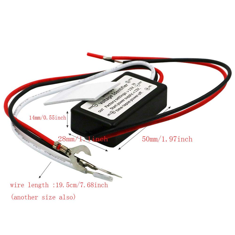 YSY 2PCS DRL Controller for Auto Car LED Daytime Running Lights - 12-18V Relay Harness with Dimmer On/Off Switch - Compatible with Fog Lights (DRL-01) | Perfect for Enhanced Vehicle Safety & Style in Day/Night Driving