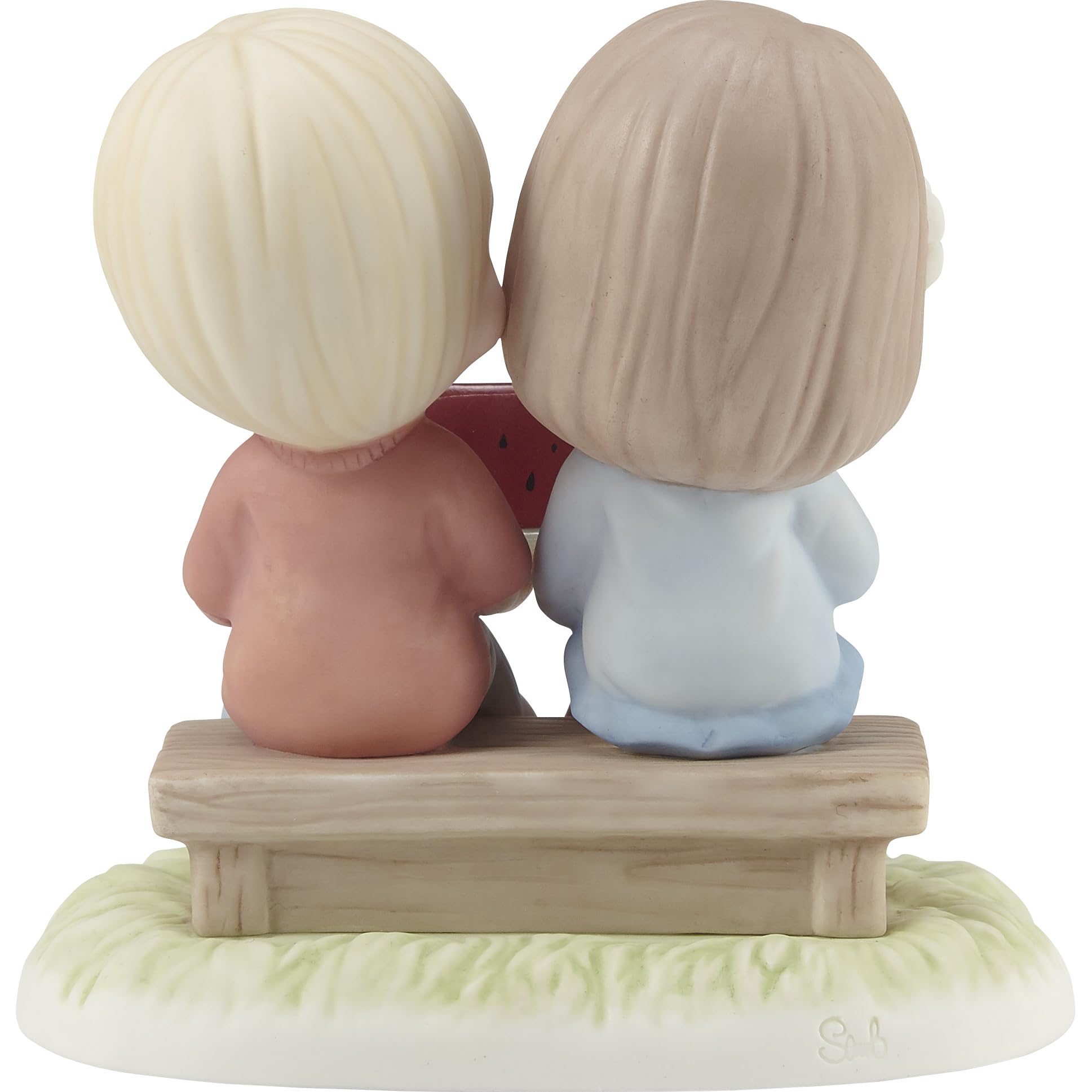 Precious Moments 213003 You're One in A Melon Bisque Porcelain Figurine - Collectible Gift for Birthdays, Anniversaries & Home Decor