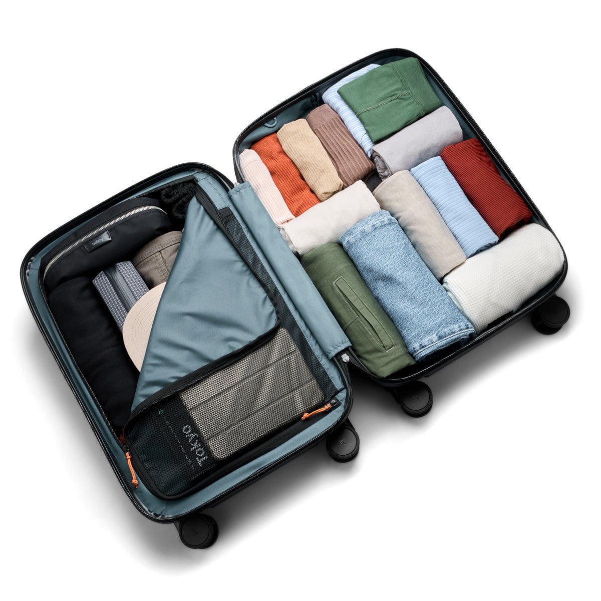 Bellroy Transit Carry On Plus Luggage - Premium Expandable Travel Suitcase for Business & Vacation - Lightweight Durable Spinner Luggage with TSA Lock & Smart Storage (Perfect for Air Travel & Weekend Getaways)