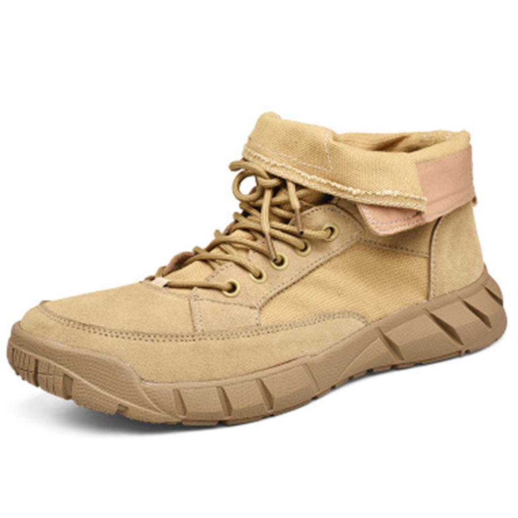 Men's & Women's Tactical Hiking Boots - Army Combat Military Patrol Work Boots - Durable Lace-Up Unisex Cadet Boots for Outdoor Adventures, Hiking & Work Safety