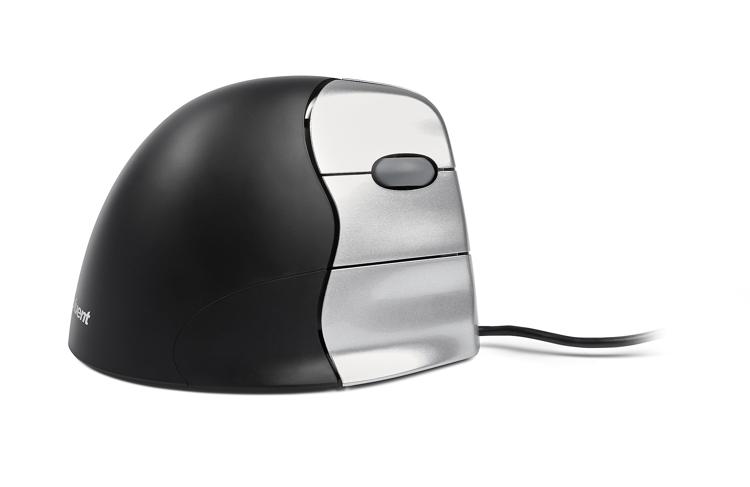 Bakker & Elkhuizen BNEEVR Vertical Ergonomic Mouse - Right-Handed with 5 Buttons, Scroll Wheel & Cable - Perfect for Office Work, Gaming & Reducing Wrist Pain