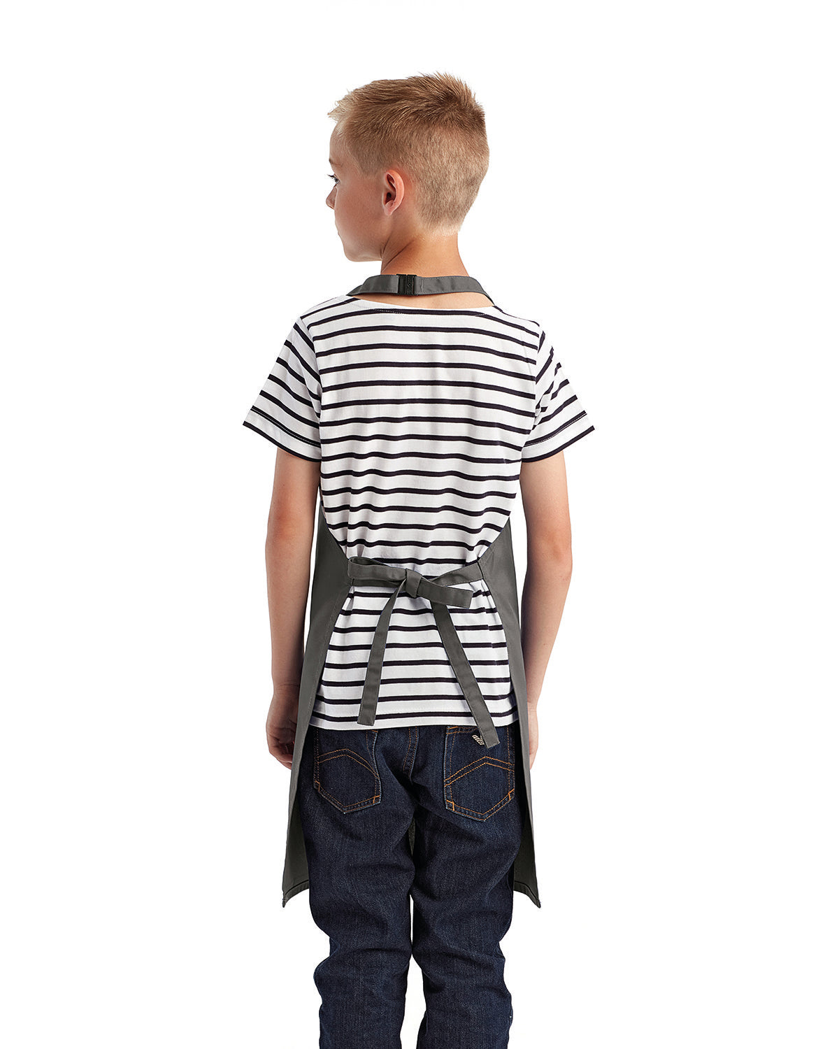 Reprime RP149 Youth Recycled Apron - Eco-Friendly Artisan Collection for Kids Cooking, Baking & Crafting Activities