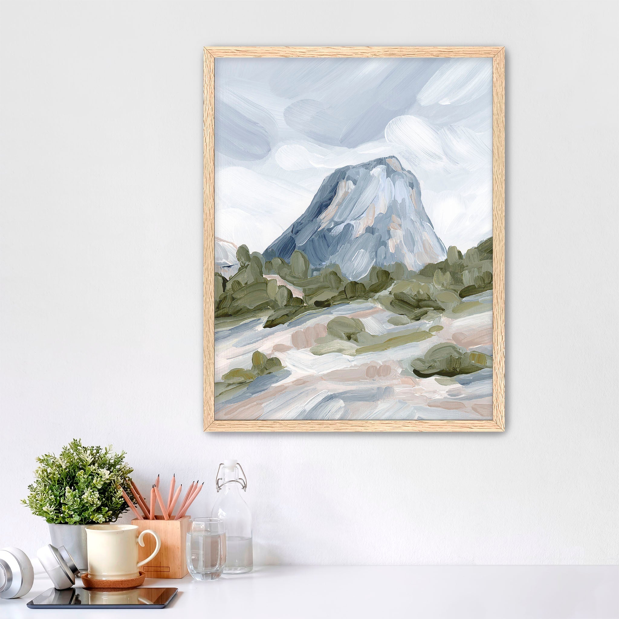 Yosemite National Park Wall Art Print - Stunning Landscape Canvas Poster for Home, Office & Living Room Decor