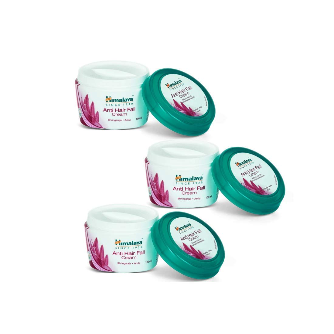 Himalaya Anti-Hair Fall Cream for Women & Men - 100ml Bhringraja & Amla Hair Treatment | Reduces Hair Loss, Strengthens & Conditions Hair | Non-Sticky Oil-Free Formula | Perfect for Daily Hair Care & Scalp Nourishment