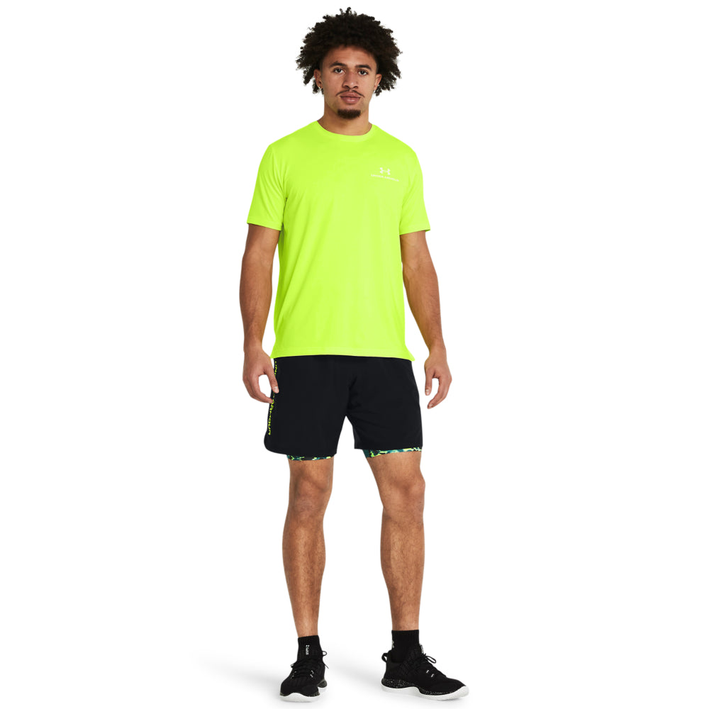 Men's Under Armour Woven Wordmark Shorts - Lightweight Athletic Training Shorts for Running, Gym & Casual Wear
