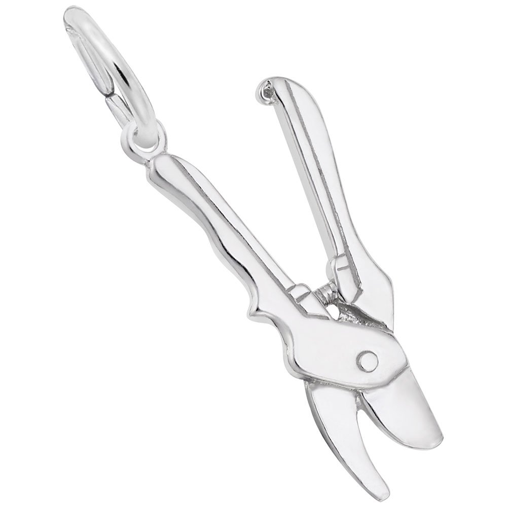 Charm Pruning Shears Pendant - Handmade Jewelry for Bracelets & Necklaces - Perfect for Gardening Enthusiasts & Nature Lovers