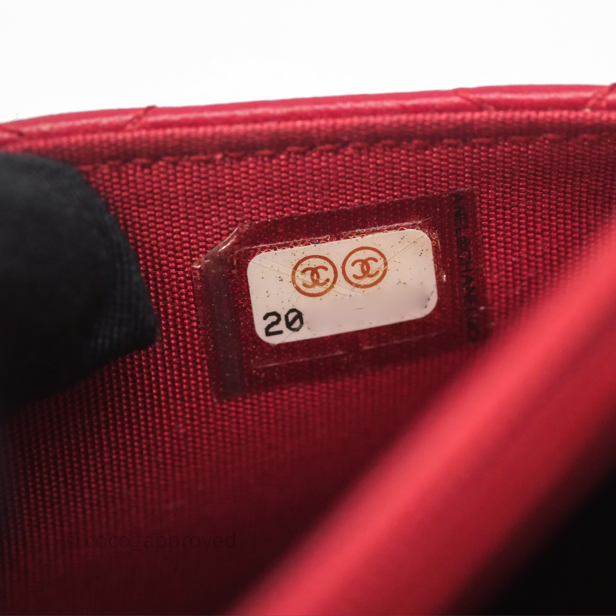 Chanel Boy Wallet on Chain WOC Red Lambskin Ruthenium Hardware - Luxury Crossbody Bag for Women, Perfect for Parties, Date Nights & Evening Events