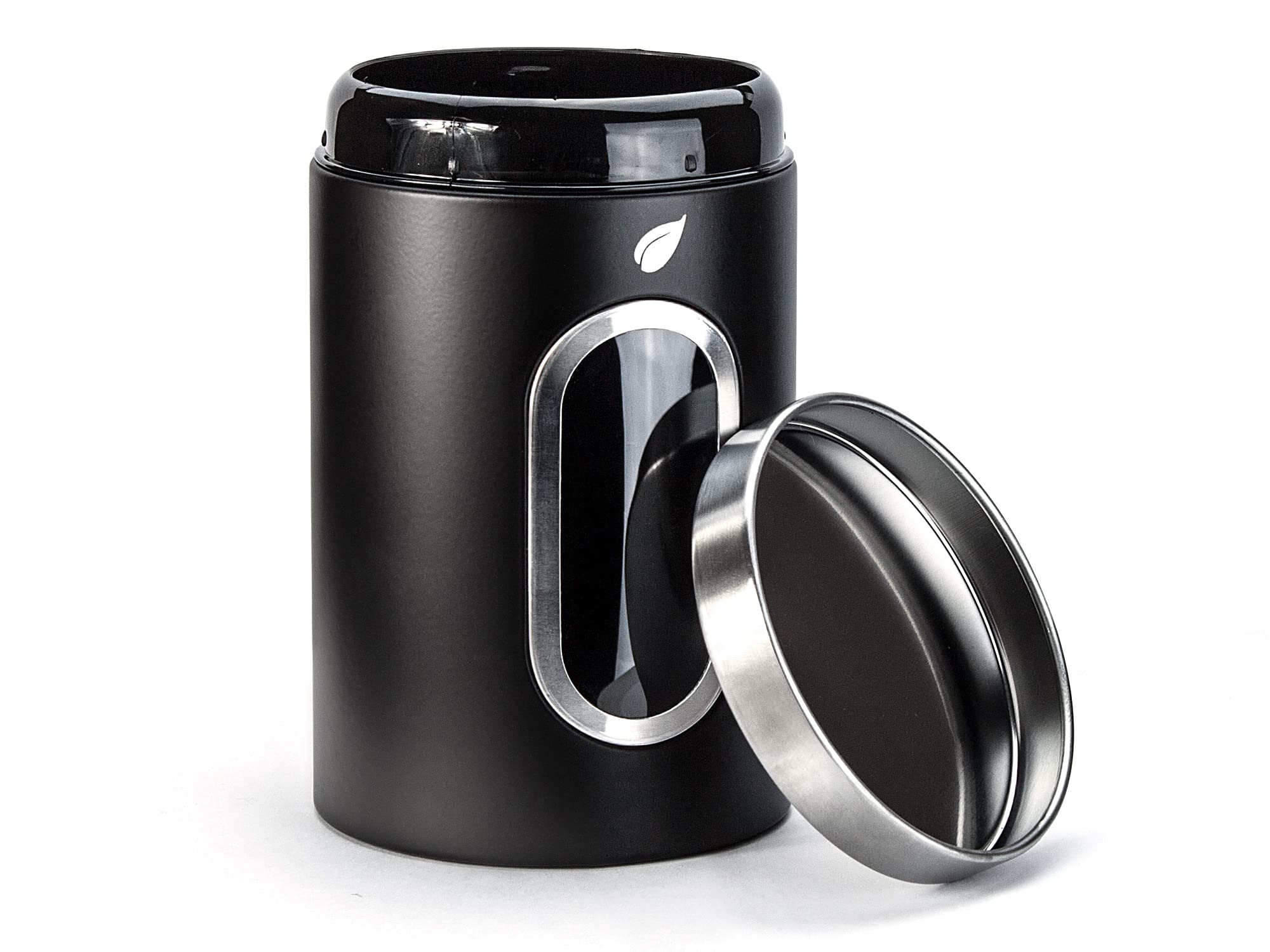 Modern Kitchen Canister Set of 3 - Airtight Food Storage for Baking & Spices | Wedding Gift Idea