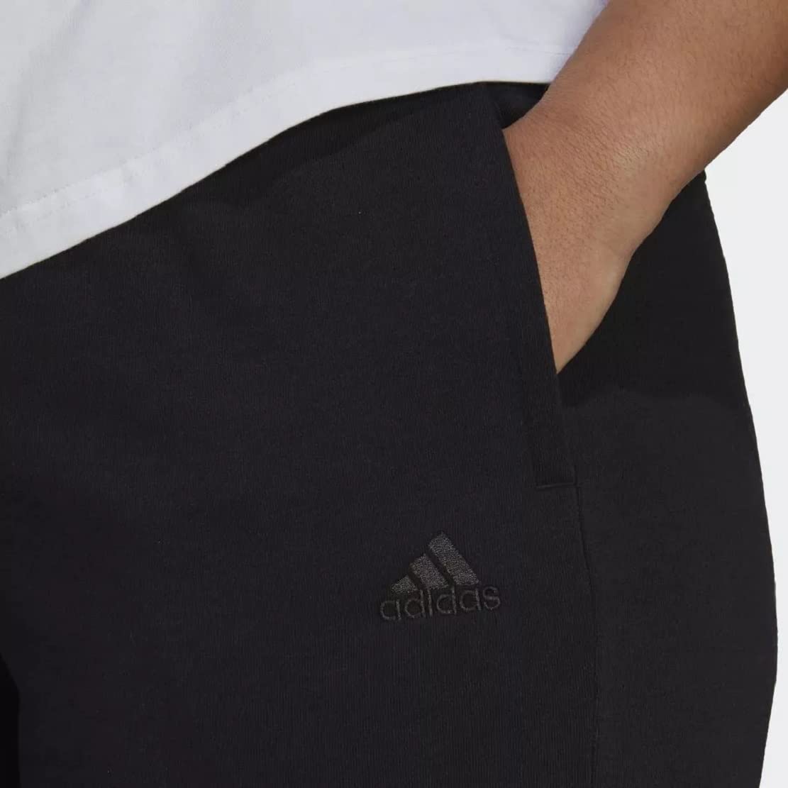 Adidas Women's Essential French Terry Logo Sweatpants - Comfortable Lounge Pants for Yoga, Running & Casual Wear